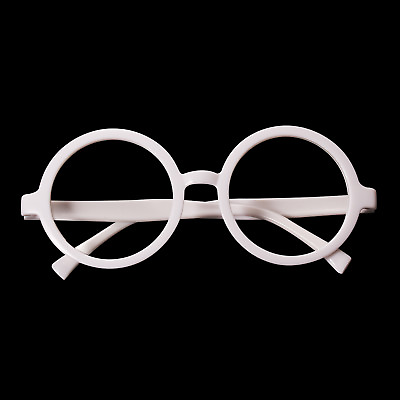 #ad Agstum Full Rim Womens Mens Large Size Round Eyeglasses Glasses Frame Rx Clear