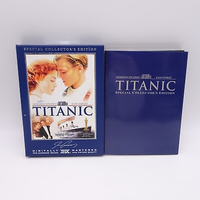 #ad Titanic DVD 2005 3 Disc Set Special Collectors Edition