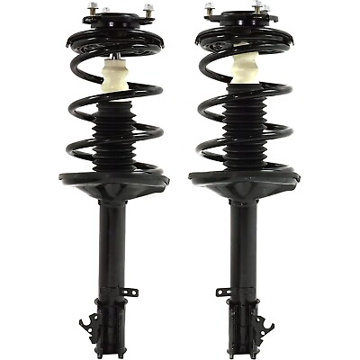 #ad #ad Shock Absorber and Strut Assemblies Set of 2 Front Driver amp; Passenger Side Pair