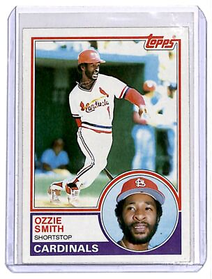 #ad 1983 Topps Ozzie Smith St. Louis Cardinals #540