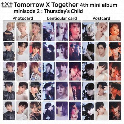 TXT 4th Mini Album Minisode 2 Thursday#x27;s Child Official Photocard Postcard KPOP
