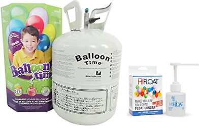 #ad Balloon Time Helium Kit 8.9 cu.ft with Ultra Hi Float Party Balloons