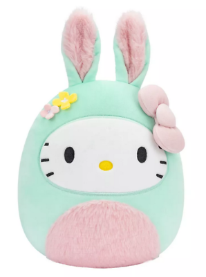 #ad 8quot; Sanrio Easter Hello Kitty in Bunny Suit Little Plush