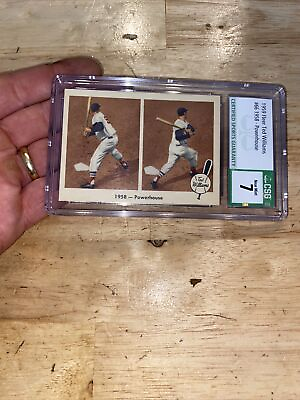 Ted Williams CSG 7 Vintage Boston Red Sox Collector Card Antique 1959 Fleer GIFT