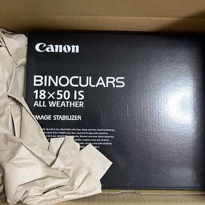 Canon 18 x 50IS ALL WEATHER BINOCULARS 18X50IS image stabilization function