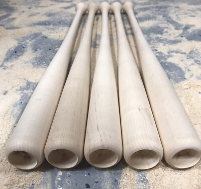 5 Cupped GAME READY Wooden Blem Baseball Bats FREE SHIPPING
