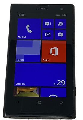 Nokia Lumia 1020 RM 877 32GB Rogers Black Smartphone *LCD Burns*Free Shipping