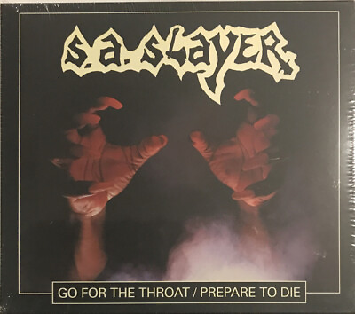 #ad S.A. Slayer Go For The Throat Prepare To Die CD 2023b High Roller Slipcase