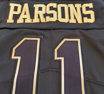 #ad Micah Parsons #11Dallas Cowboys Stitched Black Color Rush Gameday Jersey NWT