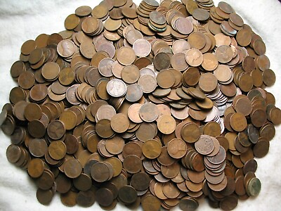 #ad OLD COIN SALE 2215 MIXED DATES LINCOLN TEEN WHEAT CENT PENNY LOT 1909 1919