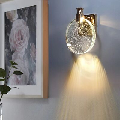 #ad Modern Crystal Lamp Wall Lights