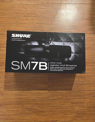 #ad Shure SM7B Cardioid Dynamic Vocal Microphone