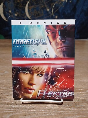 #ad Daredevil Elektra: 2 Movie Collection Blu ray With Slipcover Very Rare