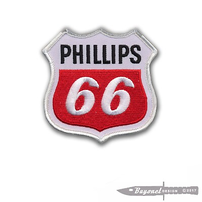 #ad #ad Phillips 66 Embroidered Patch Houston Texas Automobile Enthusiast Gearhead