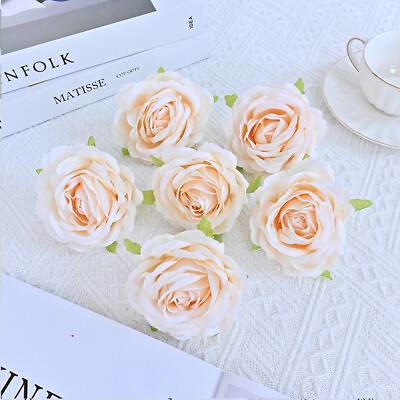 #ad Melaleuca rose head wedding table decoration artificial flowers