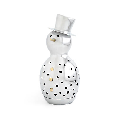 #ad #ad nambe Snowman Luminary 12.5 Inch Snowman Figurine for Tealights
