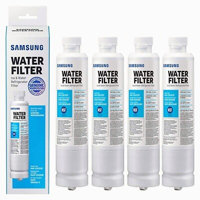 4 Pack Replacement Samsung DA29 00020B HAF CIN EXP Refrigerator Water Filter