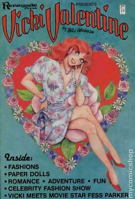 #ad Vicki Valentine #1 FN 1985 Stock Image