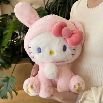 #ad Plushie Sanrio Hello Kitty bunny Plush Stuffed toy Animal Doll Soft Pillow 32cm