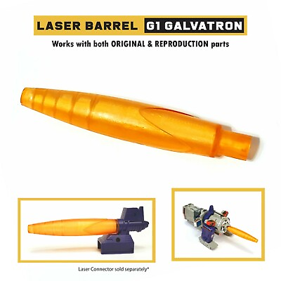 Replacement Laser Barrel Part for G1 Galvatron Resin Printed