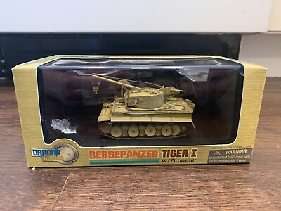 NIB Dragon Armor Bergepanzer Tiger 1 with Zimmerit scale 1:75 Italy 1944