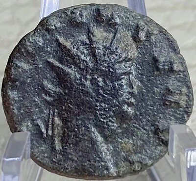 #ad Ancient Roman Empire Coin Emperor Gallienus 260 268 AD Authentic Libertas