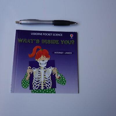 WHATS INSIDE YOU Usborne Pocket Science Book Childrens Science Kids Science