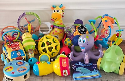 #ad Baby Toys Lot VTech Lamaze Sassy Infant Interactive Play Learning Bundle