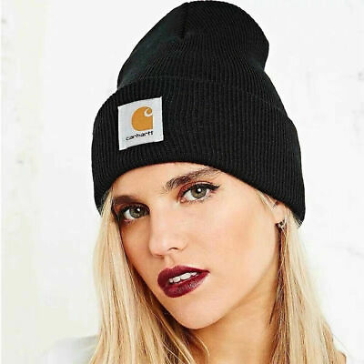 #ad #ad For Carhartt Beanie Watch Hat Acrylic Winter Pull On Closure Knit Cap Unisex USA