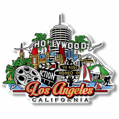 #ad Los Angeles City Magnet by Classic Magnets