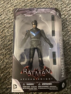#ad NIGHTWING #5 Batman Arkham Knight 6.75quot; Action Figure DC Collectibles 2015