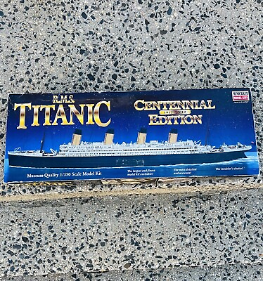#ad Minicraft RMS TITANIC 1 350 Scale Centennial Edition Ship Model Kit #11318
