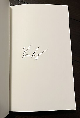 Vivek Ramaswamy SIGNED Nation of Victims HARDCOVER 1st Edition 2024 President