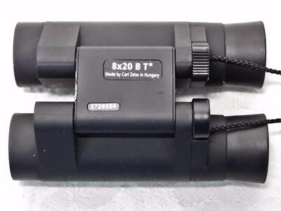 #ad Carl Zeiss Optics Binoculars 8 x 20 with Baird Case