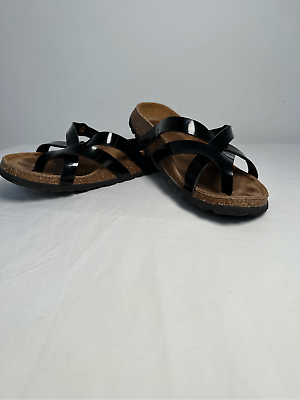 #ad Betula by Birkenstock women’s black sandal size 37 #M 1089