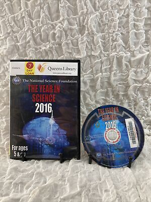 #ad The Year in Science DVD 2016 National Science Foundation Ex Library Copy