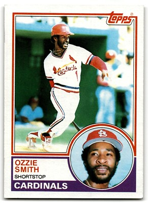 #ad 1983 TOPPS OZZIE SMITH ST. LOUIS CARDINALS #540