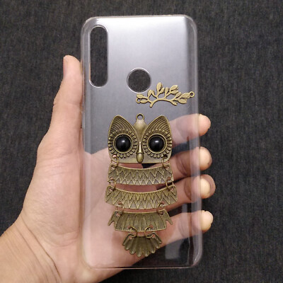 #ad For Huawei Y9 Y6P Y5P Y6S Y7A Y7P P20 P30 P40 8X 9X 3D Cute Retro Owl Hard Case