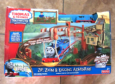 #ad Thomas amp; Friends Trackmaster Zip Zoom Logging Adventure Motorized Train Set