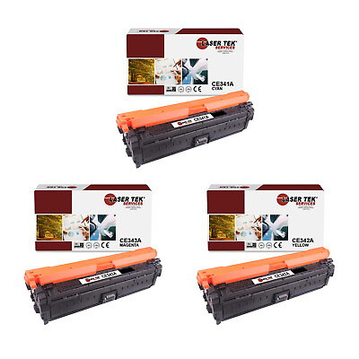 #ad 3Pk LTS 651A C M Y Compatible for HP LaserJet 700 Color MFP M775dn Toner