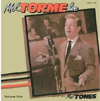 Live with the Mel Tones Vol. 1 by Mel Tormé CD Nov 1996 Mr. Music