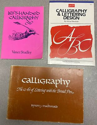 #ad Calligraphy: 10 Assorted Books