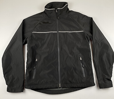 West Marine Windward Jacket Men’s M Full Zip Reflective Black Waterproof