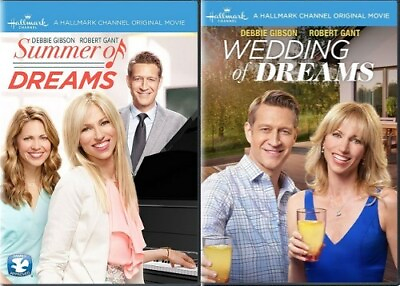 SUMMER OF DREAMS WEDDING OF DREAMS New 2 DVD Both Films Hallmark Debbie Gibson