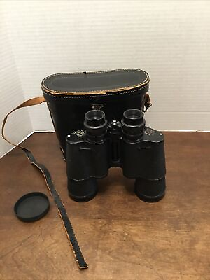Daylite Deluxe Binoculars 7x50 Vintage With Case 60084 Clear Glass