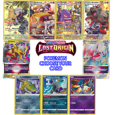 2022 Lost Origin: Choose Your Card All Cards Available All LP NM Pokemon Cards