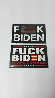 F Joe Biden LGB Decal Funny Political Trending Sticker FJB 2 lot