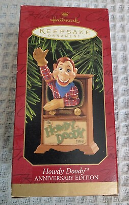 #ad Vintage 1997 Hallmark Keepsake Howdy Doody 50th Anniversary Edition Ornament