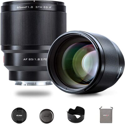 VILTROX 85mm F1.8 II STM Autofocus Full Frame Portrait Lens For Sony E Mount