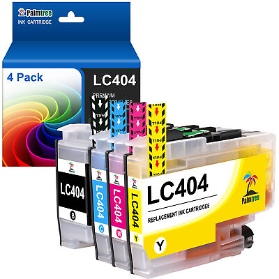 #ad 4Pc LC404 Ink Replacement For Brother MFC J1205W MFC J1215W MFC J1205W XL LC 404